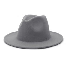 Load image into Gallery viewer, Fedora Hat For Women Solid Color
