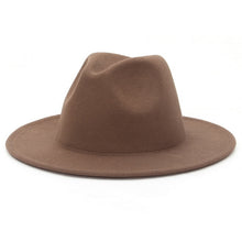 Load image into Gallery viewer, Fedora Hat For Women Solid Color
