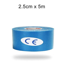 Load image into Gallery viewer, WorthWhile Kinesiology Tape Athletic Recovery Elastic Tape Kneepad Muscle Pain Relief Knee Pads Support for Gym Fitness Bandage
