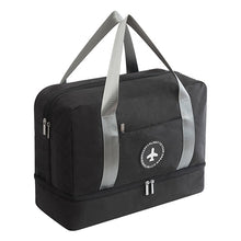 Load image into Gallery viewer, Waterproof Portable Travel Bag Double Layer  Shoes Organizer Luggage
