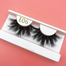 Load image into Gallery viewer, 25mm E06 100% handmade natural  thick  Eye lashes
