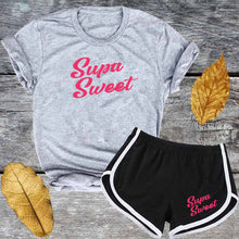 Load image into Gallery viewer, Cute Pink Letter T shirts and Shorts
