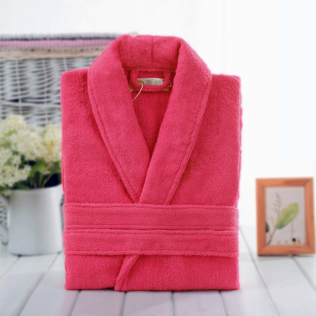 100% Cotton Toweling Terry Robe