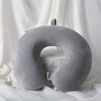 Memory foam u-shaped pillow