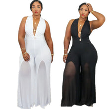 Load image into Gallery viewer, Plus Size Chiffon Jumpsuit

