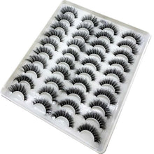 Load image into Gallery viewer, 20 Pairs 18-25 mm 3d Mink Lashes Bulk
