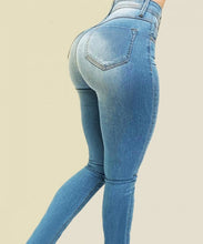 Load image into Gallery viewer, Womens Stretchy High Waisted Jeans
