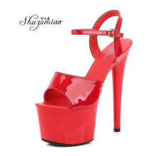Load image into Gallery viewer, 13 15 17 CM Platform High-heeled Shoes
