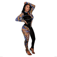 Load image into Gallery viewer, Sexy Leopard Print Jumpsuit
