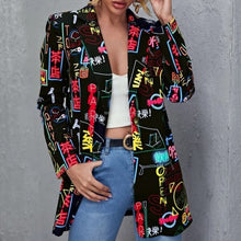 Load image into Gallery viewer, Fashion Trend Women Long Sleeves Suit Jacket
