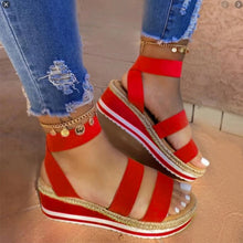 Load image into Gallery viewer, Women Sandals Summer Wedges
