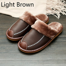 Load image into Gallery viewer, Men Leather Slippers
