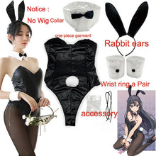 Load image into Gallery viewer, Women Black Sexy Jumpsuit Does Not Dream of Bunny

