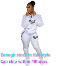 Load image into Gallery viewer, Pink Women Sweat Suit
