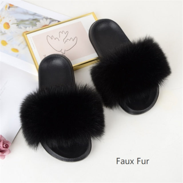 Fluffy House Shoes