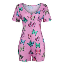 Load image into Gallery viewer, Romper Pajama Jumpsuit
