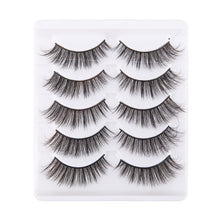 Load image into Gallery viewer, 5 Pairs Handmade Eyelashes 3D Soft Mink
