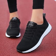 Load image into Gallery viewer, Fashion Lace-Up Black Sport Shoes For Women
