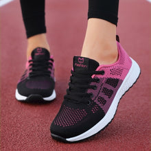 Load image into Gallery viewer, Fashion Lace-Up Black Sport Shoes For Women
