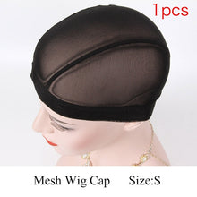 Load image into Gallery viewer, Invisible Bald Cap Wig Beige Black
