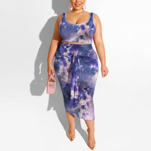 Load image into Gallery viewer, 4XL 5XL  African New Tank Tops &amp; Skirt
