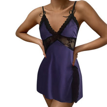 Load image into Gallery viewer, Sexy Backless Lace Women&#39;s Nightgown
