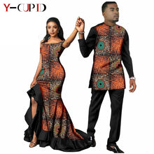 Load image into Gallery viewer, Long Dresses Matching Men Outfit
