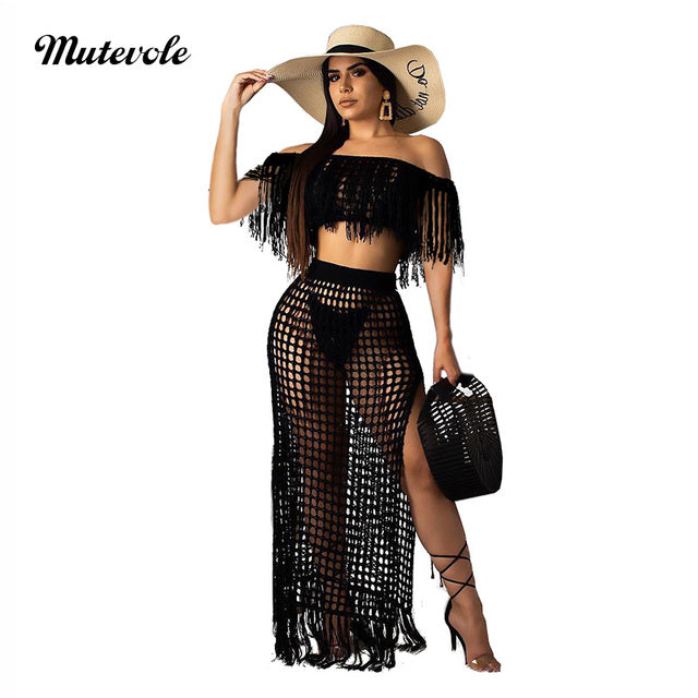 Summer 2 Piece Cover Up Set