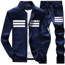 Load image into Gallery viewer, Casual Letter Printed Zipper Jacket with Pants
